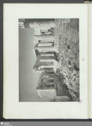 Westfront vom Niketempel aus