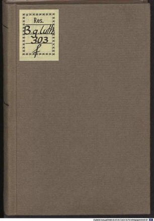 Jesus Syrach : zu Wittemberg verdeudscht