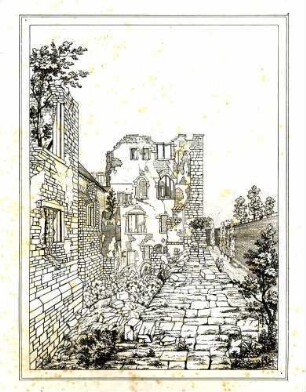 Heidelberg, Teile der Schlossruine