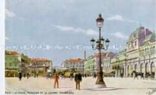 "Place Masséna" und Stadtkasino in Nizza