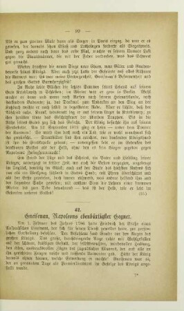 42. Gneisenau, Napoleons ebenbürtigster Gegner