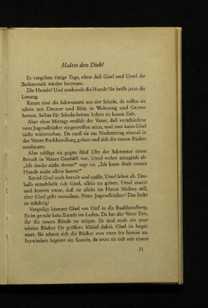Haltet den Dieb!