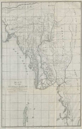 Map of the Burman Empire