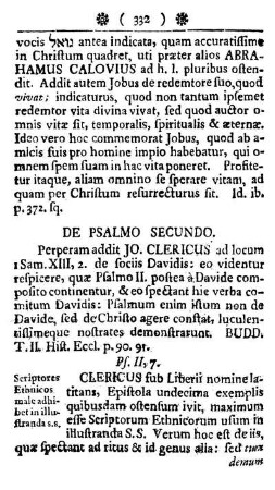 De Psalmo Secundo.