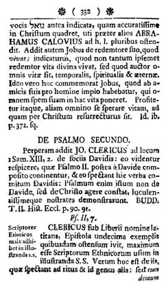 De Psalmo Secundo.