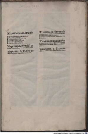 Repetitiones super libro Decretorum