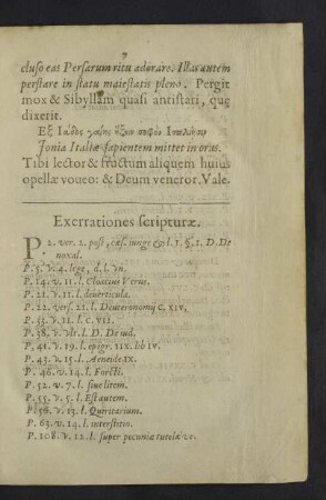 Exerrationes scripturae.