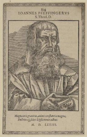Bildnis des Ioannes Pfeffingervs
