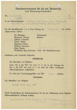 Dreher, Wilhelm