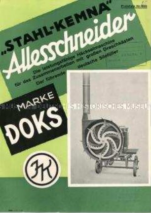 Häcksel- und Grünfutterschneidemaschine