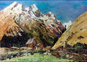 Gebirgslandschaft in Kabardino-Balkarien