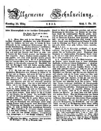 Ueber Neuerungssucht in der deutschen Orthographie