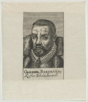 Bildnis Gregor Bersmann