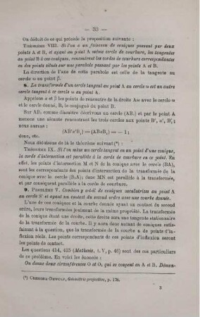 APPLICATIONS DE LA QUASI-INVERSION LINÉAIRE AUX COURBES OSCULATRICES. [Fortsetzung].