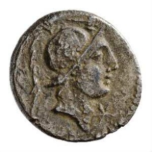 Münze, Denar, 96 v. Chr.?