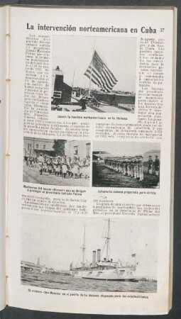 La intervención norteamericano en Cuba
