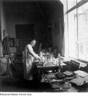 Portraitserie Otto Dix : Dix, Otto (1891-1952; Maler, Grafiker)