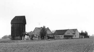 Zschepplin-Krippehna. Blick zur Kuhne Mühle, Bockmühle