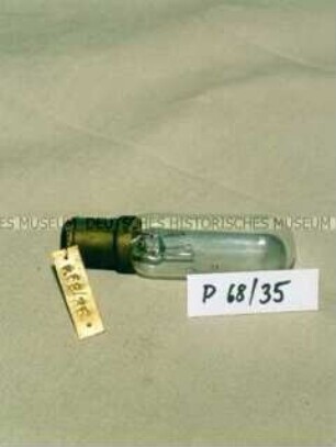 Lichtwurflampe 6 Volt, 5 Ampere