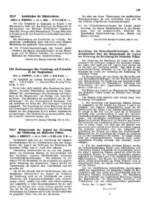 Lernbücher für Mittelschulen : [Amtliche Erlasse] ; [Amtlicher Teil]
