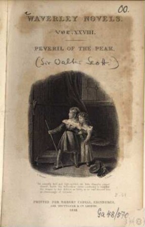 Waverley Novels. 28, Peveril of the peak ; [1]