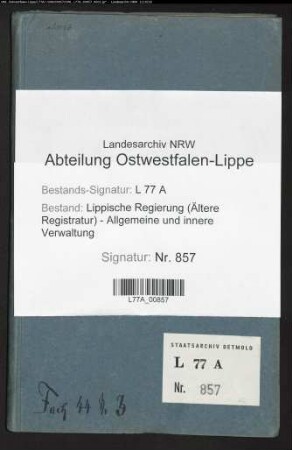 Wrugeregister des Amtes Sternberg