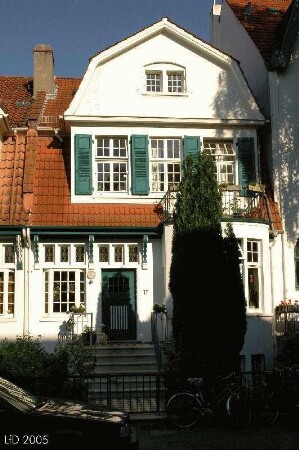 Bremen, Bürgerpark, Hermann-Allmers-Straße 17