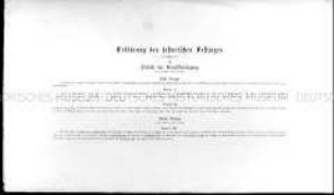 Erklärung des historischen Festzuges: Blatt 1: Periode der Grundsteinlegung