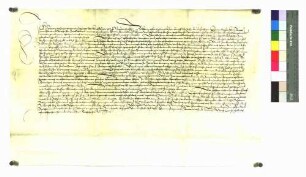 Simon Messner genannt Algewer von Kaufbeuren, jetzt zu Neuenhausen, der wegen wohlverschuldeter Sachen inhaftiert und wieder freigelassen wurde, schwört Urfehde.
