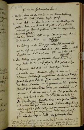 Gesetz des galvanischen Stroms (Werke V:605)