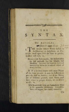 The Syntax.