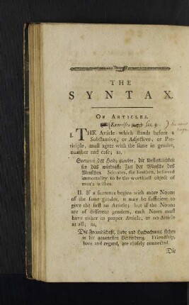 The Syntax.