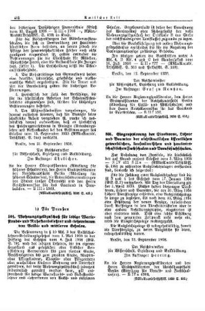 Wohnungsgeldzuschuß für ledige Wartestands- und Ruhestandslehrer und -lehrerinnen von Volks- und mittleren Schulen 1939 : [Erziehung] ; [Für Preußen] ; [Amtliche Erlasse] ; [Amtlicher Teil]