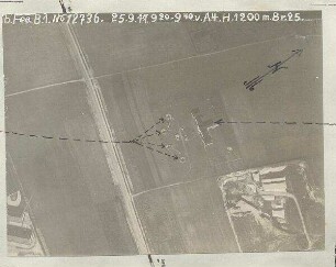Flakbatterie bei Schwabing (1200 m)