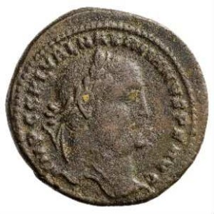 Münze, Follis, 305 - 306 n. Chr.