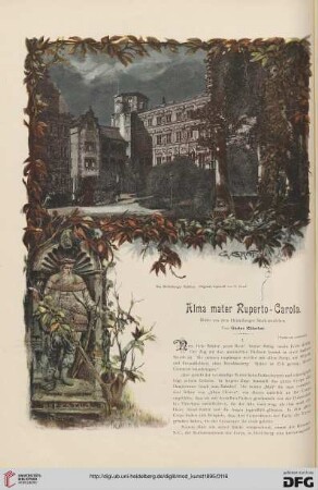 9: Alma mater Ruperto-Carola : Bilder aus dem Heidelberger Studentenleben