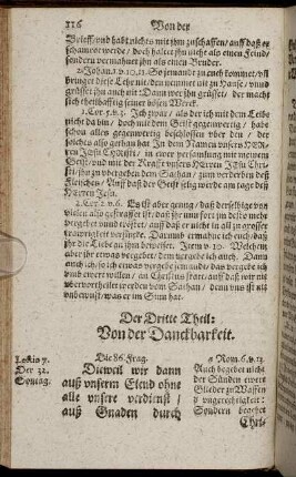 Von der Danckbarkeit.