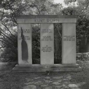 Grabanlage der Familie Kurt Dorn