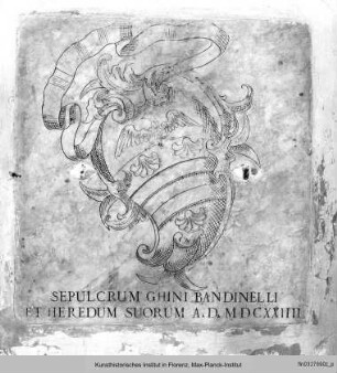Ehemalige Grabplatte Ghini-Bandinelli