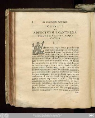 Caput I. De Adfectuum Exanthematicorum Natura Atque Causis.
