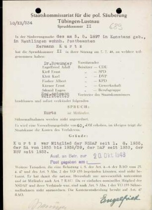 Kurtz, Hermann