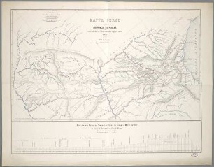 Mappa Geral Da Provincia Do Paraná : com os Caminhos de ferro estudados e projectados