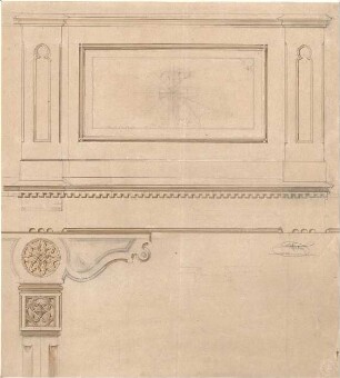 Hoffmann, Lorenz; Königsbrunn; Neue kath. Kirche - Brüstung für Kirchenempore (Detail)