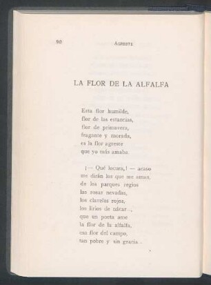 La flor de la Alfalfa