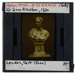 Rysbrack, Isaac Newton