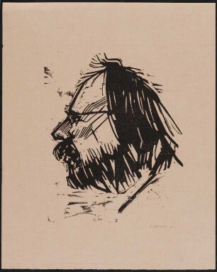 Grafik des Künstlers Karl Schäfer, o.T.