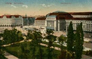 Leipzig : Astoria-Hotel ; Hauptbahnhof