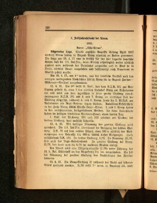 2. Frühjahrsschlacht bei Arras. 1917.