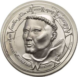 Medaille von Victor Huster auf das Reformationsjubiläum