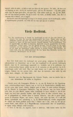 Vierde hoofdstuk. Van den opperkoopman of tweede der landvoogdij en wat tot zijn ambt behoort ...